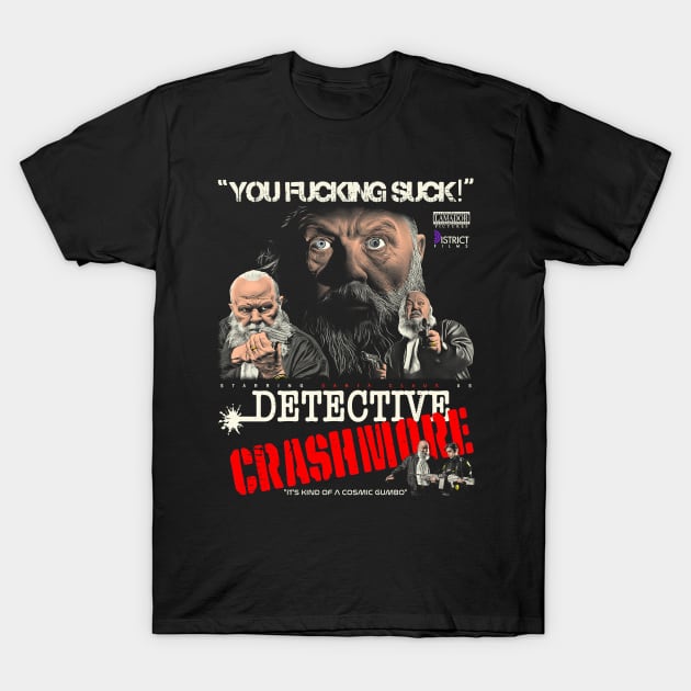 DETECTIVE CRASHMORE T-Shirt by darklordpug